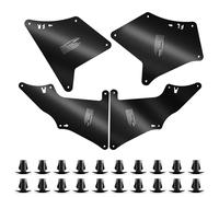 jiankun Splash Guard Fender Liners Shield with Clips - Compatible with Toyota 4Runner 2003-2009 FJ Cruiser 2007-2014 Land Cruiser Prado 2003-2019 (4Runner Land Cruiser Prado FJ Cruiser)