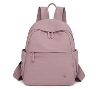JIANLINST Mini Backpack for Women, Fashion Small Backpacks for Ladies Girls Lightweight Nylon Casual Travel Daypacks (Purple)
