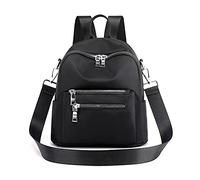 JIANLINST Women's Mini Backpack Purse Girls Fashion Shoulder Bags Water resistant Casual Daypack Rucksack Black