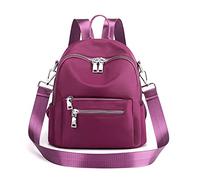 JIANLINST Women's Mini Backpack Purse Girls Fashion Shoulder Bags Water resistant Casual Daypack Rucksack Purple