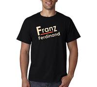 JIANNA Franz Ferdinand T Shirt Black 3XL