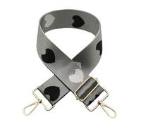 JIANNA Women Heart Bag Straps Handbag Handle Wide Belt Shoulder Crossbody Bag Strap Adjustable Strap Bag Part Accessory Belt For Bags