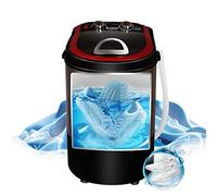 Jianpanxia Automatic Mini Shoe Washing Machine, 3kg, Black, Top Load, Fully Automatic, 1-15 Minute Wash, Low dB, Shoe Washer