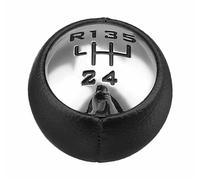 JIANQIAOFEI Car Gear Shift Knob For Peugeot 307 308 3008 407 5008 807, Speed Manual Shifter Knobs Gear Stick Boot Cover Lever Protector Decor Auto Accessories