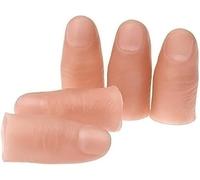 JIANSHUILIAN 5 Pcs Magic Trick Fingers Fake Thumb Tips Stage Show Prop Prank Magic Kits and Accessories Novelty Toys