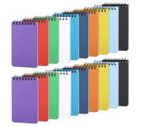 JIANTA 20 Pack A7 Pocket Notebooks, Spiral Lined Memo Pads
