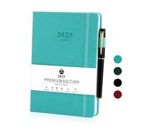 JIANTA Academic Diary 2025, A5 Daily Planner from January 2025 - December 2025, 1 Day 1 Page Daily Planner with Gel Pen, Productivity Organiser Planner Diary 2025