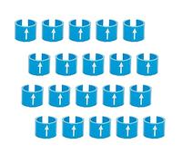 JIANXING Marking rings for plumbing/hose, Arrow identification tags, Pipe Identification Marking, Make it easier to identify and manage the water/oil/gas flow direction of equipment/domestic pipelines