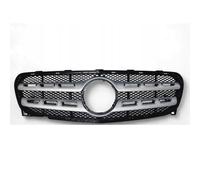 JIANXKILB Car Front Grill for Mercedes Benz GLA X156 2017 2018 2019, Front Bumper Grille Radiator Grille Hood Mesh Front Grill Tunning Part Car Accessories