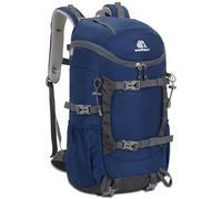 jianyana Hiking Backpack Waterproof 30L Foldable Rucksack Lightweight Camping Bag skiing climb mountains Camping Trekking Hiking Walking Cycling Climbing Outdoor Sports for Women Men(Dark blue)