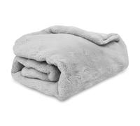 jianyana Soft Fluffy Blanket - Fluffy Faux Fur Throw Warm Thick Furry Plush Blanket Lightweight Durable Super Comfort Reversible Bed Throws Bed Cover Machine Wash