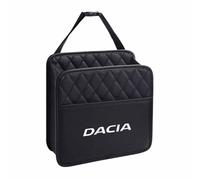 JIANYEDAJUN Car Seat Organiser for Dacia Jogger 2021-2022, PU Leather Foldable Back Hanging Bag Waterproof Storage Box Auto Interior Accessorie