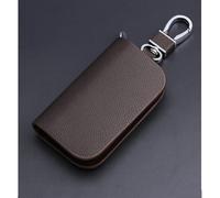 JIANYEDAJUN Pouch for Car Keys for Land Rover Range Rover Evoque, Leather Key Cover Replacement Key Safety Protector Anti-theft and Scratch-Resistant Remote Entry Accessories,No window-B