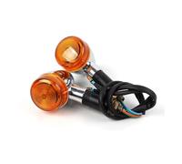 JIANYISR Indicator Light 2pcs Universal Motorcycle Amber Turn Signal Lights Compatible With Suzuki For Boulevard M109R M50 M90 M95 C109R C50 C90 Marauder VZ1600