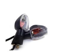 JIANYISR Indicator Light For HORNET CBR RR 1100XX 600F CBR125R CB400 SF CB 1300 600 900 Flasher Indicator Motorcycle Turn Signal Light(2 PCS White)