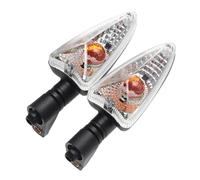 JIANYISR Indicator Light For TRIUM&PH For Tiger 800 XC 1050 For Daytona 675 For Speed Triple R36MM Rear Turn Signals Indicators Plastic(Clear)
