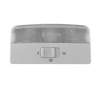 JIANYISR Interior Dome Lamp Compatible With Skoda Octavia 2 Fabia Rapid Car Reading Light Replacement For OEM 6Q0947105M(Gray)