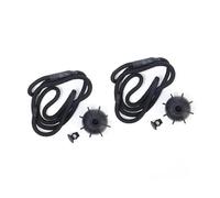 JIANYISR Parcel Shelf String Cord 2Pcs Compatible With VW Golf MK6 MK5 GTI R20 Car Trunk Divider Lanyard Hang Rope Buckle