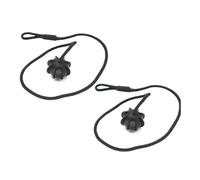 JIANYISR Parcel Shelf String Cord 2X Compatible With VW Golf MK5 MK6 Rabbit R R32 R20 GTI Hatch Car Parcel Shelf String Cord Tonneau Cover 1K6863447A