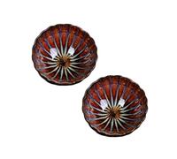 Jianzhan Tea Cup, Ceramic Tenmoku Small Bowl Handmade Teaware Chinese Kung Fu Master's Cup for Mother, Father, Friends(B)