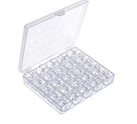 JIANZHENKEJI Plastic Sewing Machine Bobbins for Sewing Machine with Storage Case Box for Singer/Brother/Janome/Toyota/Babylock/Janome