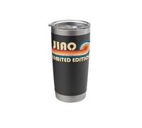Jiao Retro 70s 80s Sunset Stripe Stainless Steel Insulated Tumbler