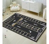 JIAOJING Cartoon Carpet Crawling Mat Kindergarten Early Education Center Flying Chess Game Pattern Mats Anti-Slip Rug 50x80CM