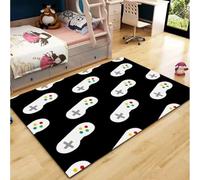JIAOJING Cartoon Carpet Crawling Mat Kindergarten Early Education Center Flying Chess Game Pattern Mats Anti-Slip Rug 160x230CM