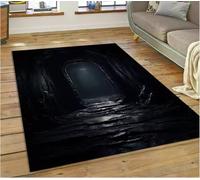 JIAOJING Illusion God'S Temple Door Gate Carpet Rug For Living Room Bedroom Home Sofa Decoration Rug Floor Mat 120X160Cm
