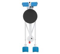 JiaoNingo Adjustable Leg Stretcher Split Equipment with Foldable Design, Suction Cup Stability, Glide-Open Wheels, Soft Sponge Pad for Home Workouts and Physical Therapy