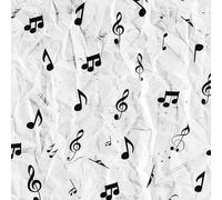 JIAOQSS Peel and Stick Wallpaper Black Note Music Self Adhesive Wallpaper Wallpaper for Living Room Bedroom Stick on Wallpaper Vinyl Wrap for Furniture Removable