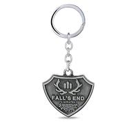 JIAORLEI 2020 New Game Farcry 5 Farcry Keychain Jewelry End of Autumn Keychain Pendant Car Bag Keychain Chaveiro Llaveros, As Shouw, As shouw