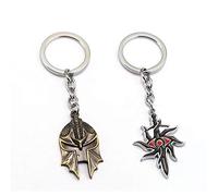 JIAORLEI Game Dragon Age Inquisition Keychain Mysterious Eyes Keychain Chaveiro Keychain Bag Pendant with Pendant Jewelry Men Gift, As Shouw, As shouw