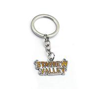 JIAORLEI Game Stardew Valley Keychain for Men Women Car Key Ring Keychain Door Clef Jewelry for Gifts, As Shouw, As shouw