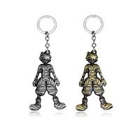 JIAORLEI Kingdom Hearts Keyblade Keychain Metal Alloy Kingdom Hearts Cosplay Keychain Jewelry For Fans