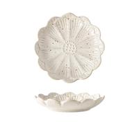 JIAPIKA Border Trinket Tray for Nightstand Decor, A