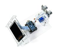JIAPIKA Coding Practice Electronics Set Using Detection, Open-Code Learning Platform, Acrylic Stand Construction, Interactive Maker Demonstration