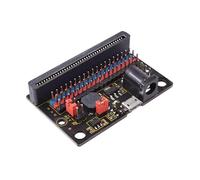 JIAPIKA Maker Learning Board with Organized Terminal Rows | Selector Cap Output, USB External Power Access, Module Display for Beginners