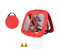 JIAPIKA Multi Functional Golf Practice Tool with 3 Openings for Control and Progress Golf Goal Net