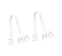 JIAPIKA Power Reset LED Wire Adapter Cable, White 30CM