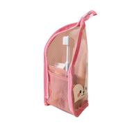 JIAPIKA Toothbrush Storage Pouch with Full Zip Opening, A