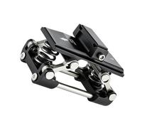 JIAPIKA Under-Saddle Suspension Accessory for Gravel Cycling, Aluminum Linkage Cushion Unit with Broad Seatpost Compatibility Bike Saddle Suspension Seat Damper Under Cycling Comfort Upgrade Reducer