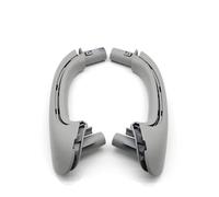 JiAQen Car Interior Door Handle Cover Trim Fit For Benz C55 AMG 2005 2006,Car Inner Door Pull Handle Car Interior Door Handle Cover Mount Front Left/Right,A-GRAY-2pcs