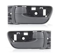 JiAQen Car Interior Door Handle Cover Trim Fit for Toyota Sienna 2004 2005 2006 2007 2008 2009 2010,Car Inner Door Pull Handle Car Interior Door Handle Cover Mount Front Left/Right,A-1Pair