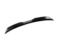 JiAQen Car Rear Boot Spoiler Lip Wing For Vauxhall Corsa Van D 2006 2007 2008 2009 2010 2011 2012 2013 2014,ABS Trunk Lid Spoiler Tail Trunk Lip Molding Trim Universal Accessories,A-Black