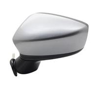 JiAQen Rearview Mirror Assembly For Mazda 3 Axela 2014 2015 2016,Car Rearview Mirror Assembly Electric Folding Turn Signal Heating Lens Adjustment Mirror Assy,Left Silver-8 Wire