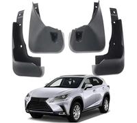 JIAQINF 4pcs Car Mud Flaps for Lexus NX200T NX300H 2018-2020,Mud Flaps Splash Guards Fenders,Contoured Mud Flaps Splash Guard Kit Pair