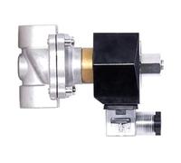 JIAQINF Stainless Steel Solenoid Valve Normal Open Flash Opening IP65 Waterproof 12VDC
