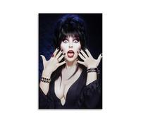 JIAQUN Elvira Mistress Of The DarkPoster Canvas Art Oil Painting Wall Painter Home Decorative Music Album Celebrity Decorative Painting Classical Decorative Wall ArtUnframe-style-112x18inch(30x45cm)