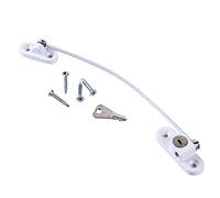 JIAREN Window Safety Locks Baby Window Restrictor with Key Window Locks Child Safety Cable Lock Pet Window Restrictors Kids Refrigerator Lock for Childproof